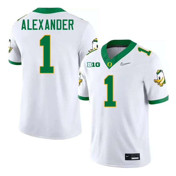 Bear Alexander Oregon Jersey,Oregon Ducks Football Uniforms,Jerseys Youth-White